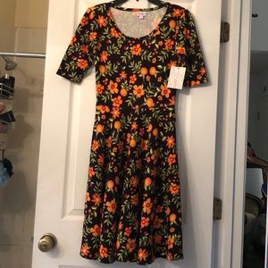 Lularoe Nicole Dress New With Tags